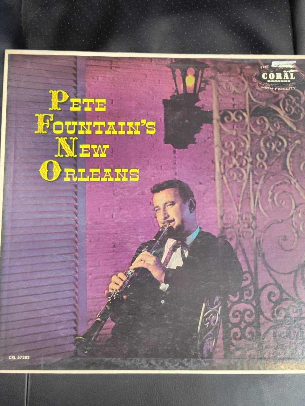 Pete Fountain New Orleans 12" Record Album LP 33 RPM Coral CRL 57282